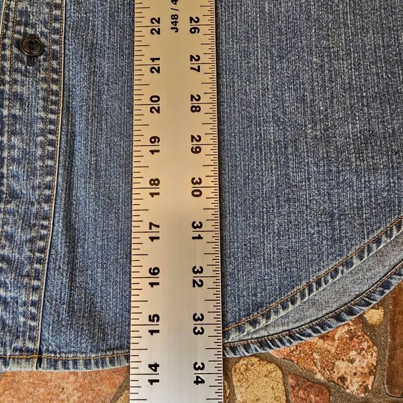 Ralph Lauren Polo Jeans Co. Denim Button-Up Shirt XL 100% Cotton Long Sleeve - Picture 9 of 9